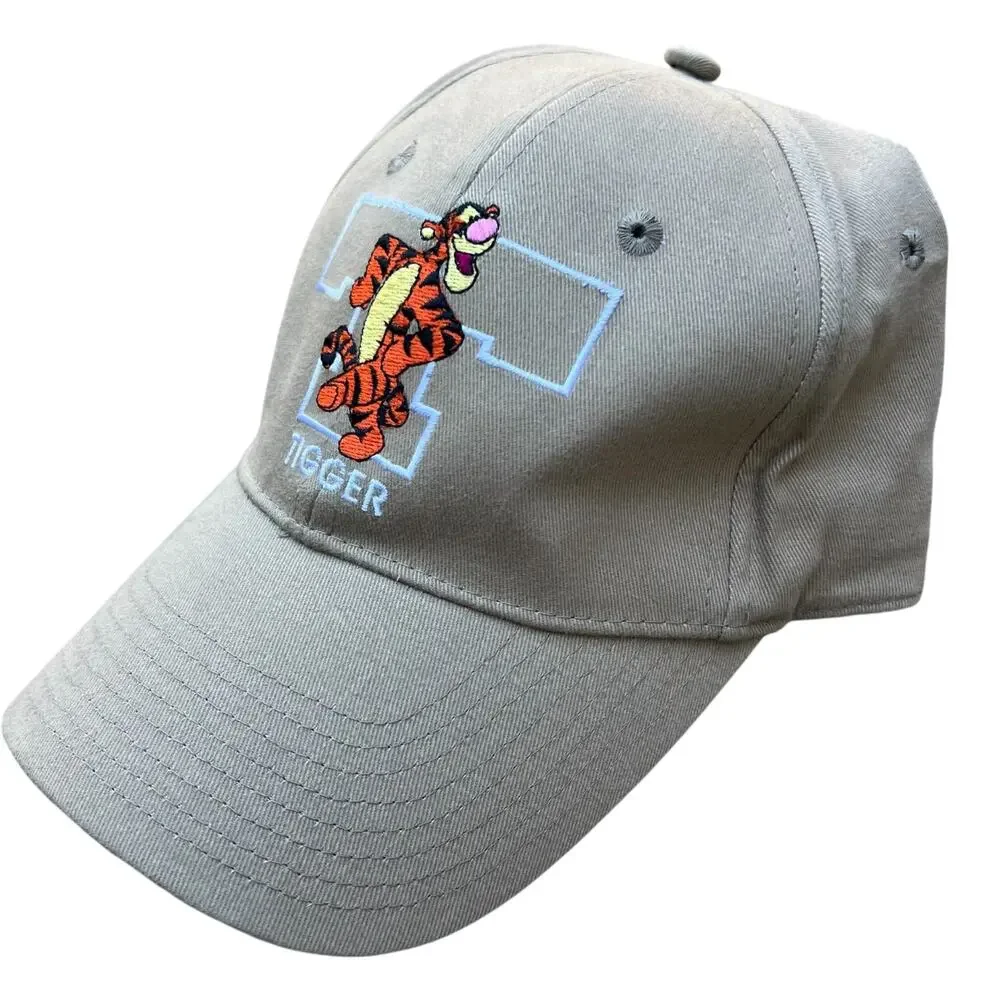 Disney Mickey Head Winnie the Pooh Tigger Adjustable Hat Sz OSFA